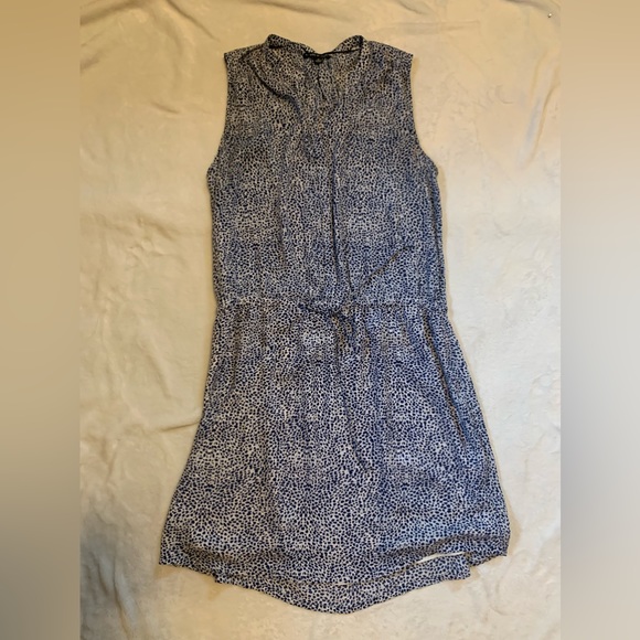 Tie waist chiffon dress - Picture 2 of 2